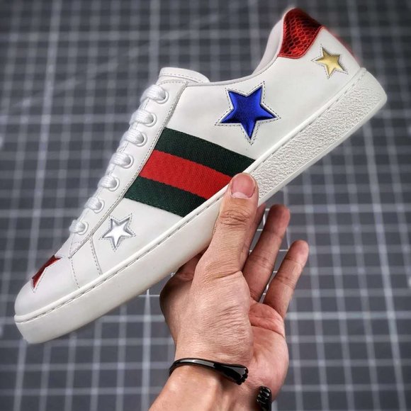 newgUCCI LEATHER CASUAL SHOES CLASSIC